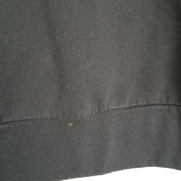 Adidas Sweatshirt Black Unisex Large - Picture 7 of 7